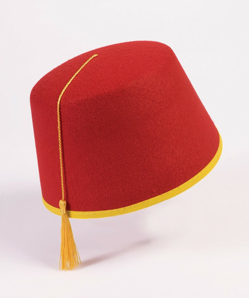 Felt Red Fez Hat