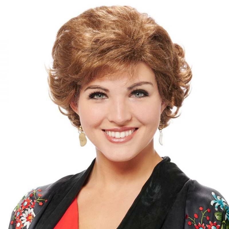 Golden Girls Sexy Senior Wig by Costume Culture