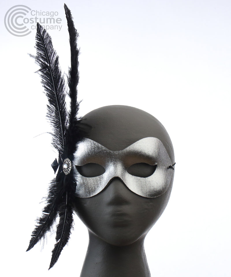 Whitney Eye Mask- Silver