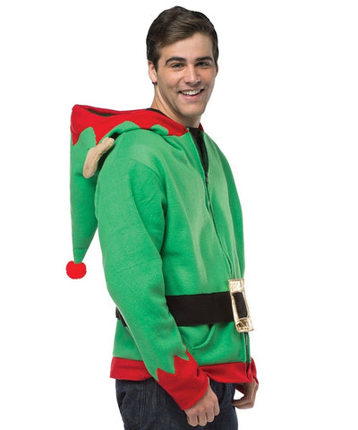 Christmas Elf Hoodie - Adult Sweater