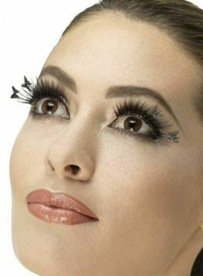 Black winged butterfly eyelashes by fever collection