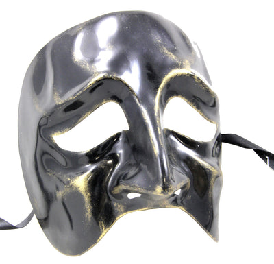 Theatrical Opera Face Mask -Gold