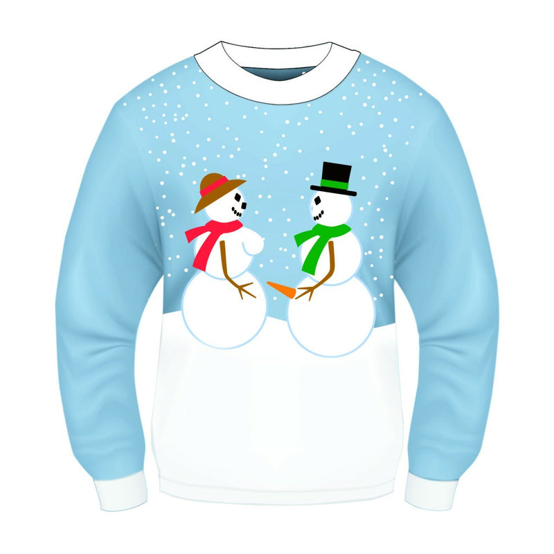 Snow Couple - Adult Sweater