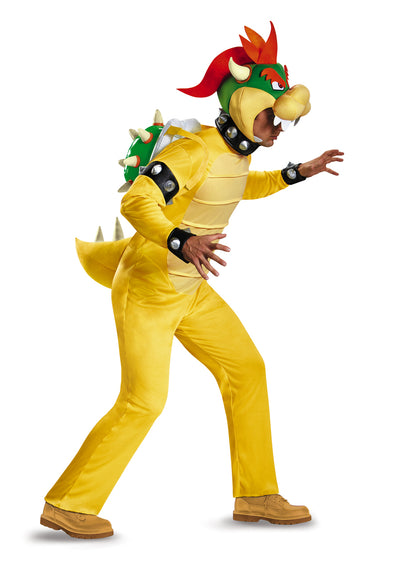 Super Mario: Bowser Deluxe Adult Costume
