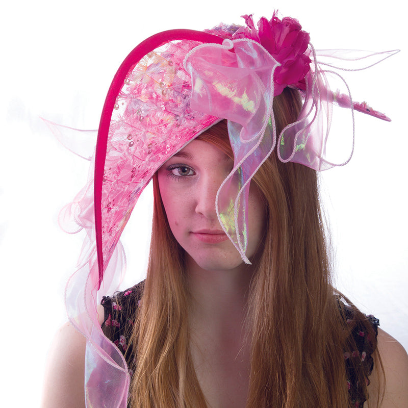 Pink Fantasy Derby Hat