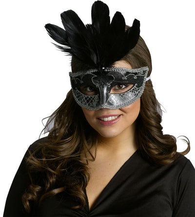 Carnival Mask- Black