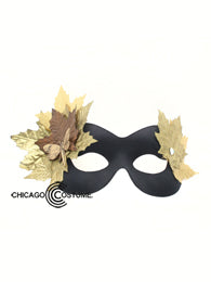 Autumn Leaves Masquerade Mask
