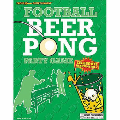 Football Beer Pong Party Game