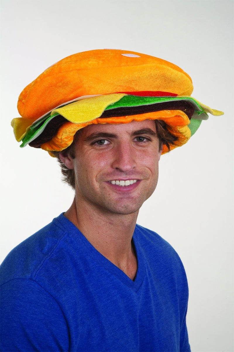 Velvet Hamburger Hat