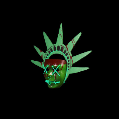 The Purge: Election Year Lady Liberty Light Up Mask