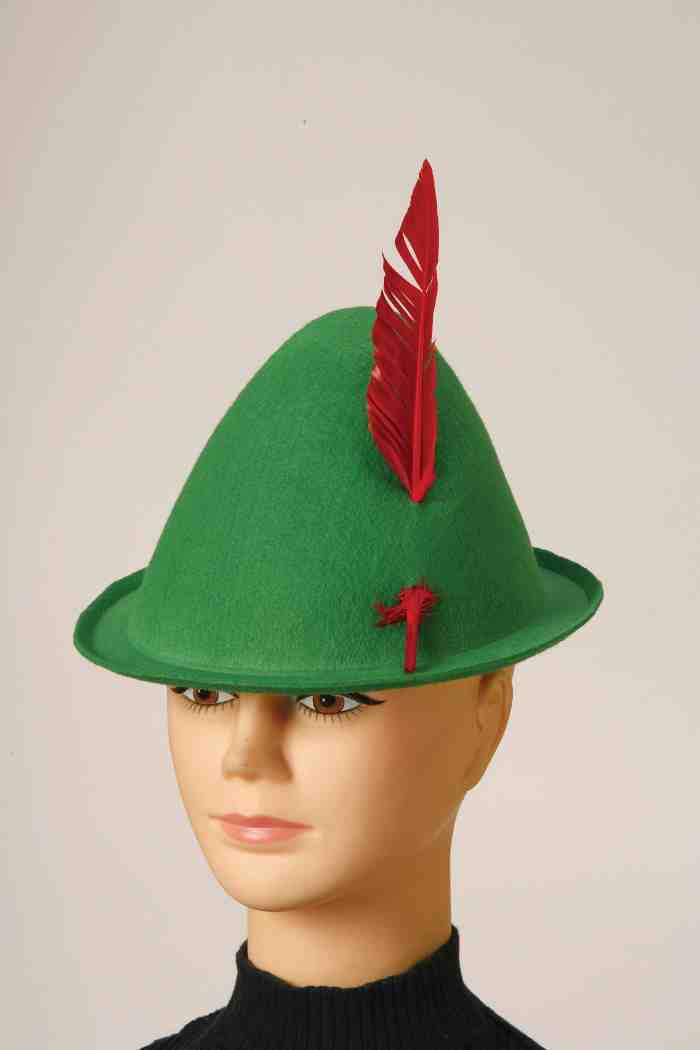 Alpine w- Feather Hat