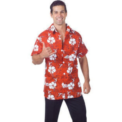 Hawaiian Shirt-Red