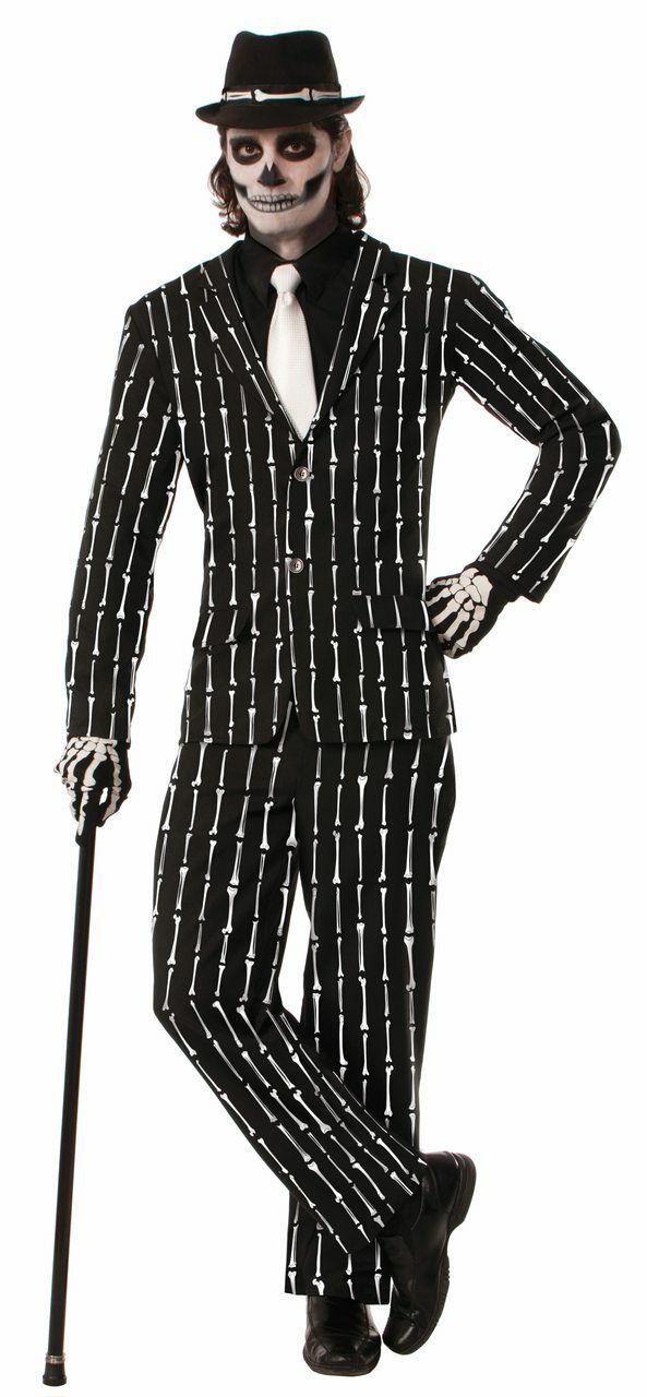 Skeleton Suit Adult Costume