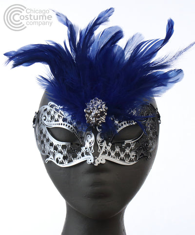Cashmere Eye Mask- Blue
