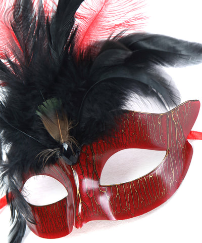 Aspen Eye Mask - Red