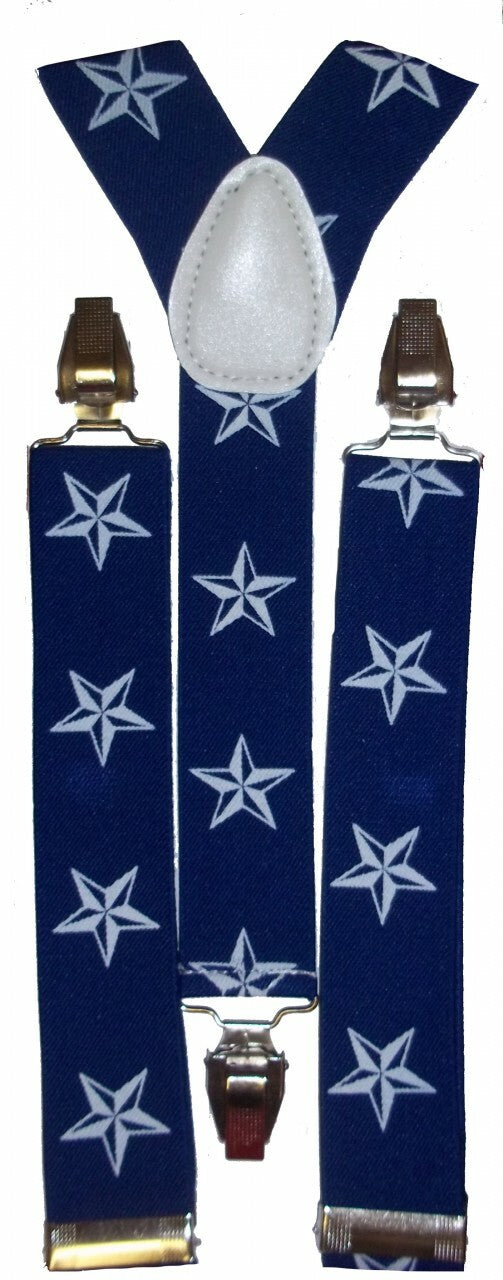 Blue Star Suspenders