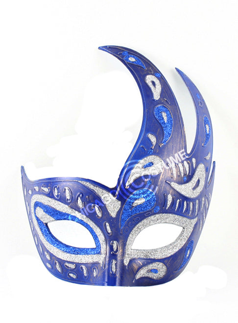 Carnival Eye Mask-Blue