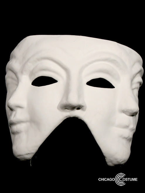 Paintable Triple Face Mask- Soft curve