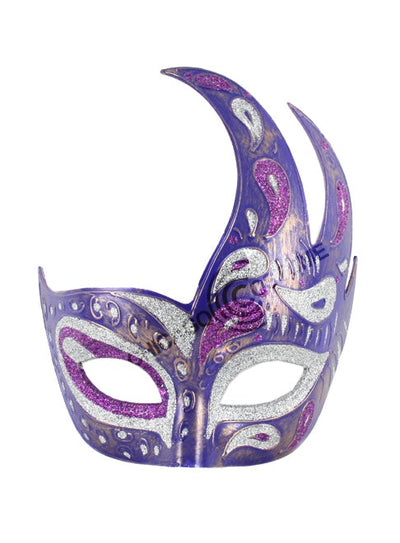 Carnival Eye Mask-Purple
