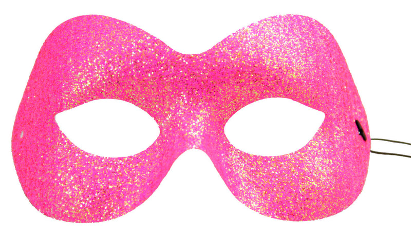 Neon Natalia Glitter Eye Mask - Pink