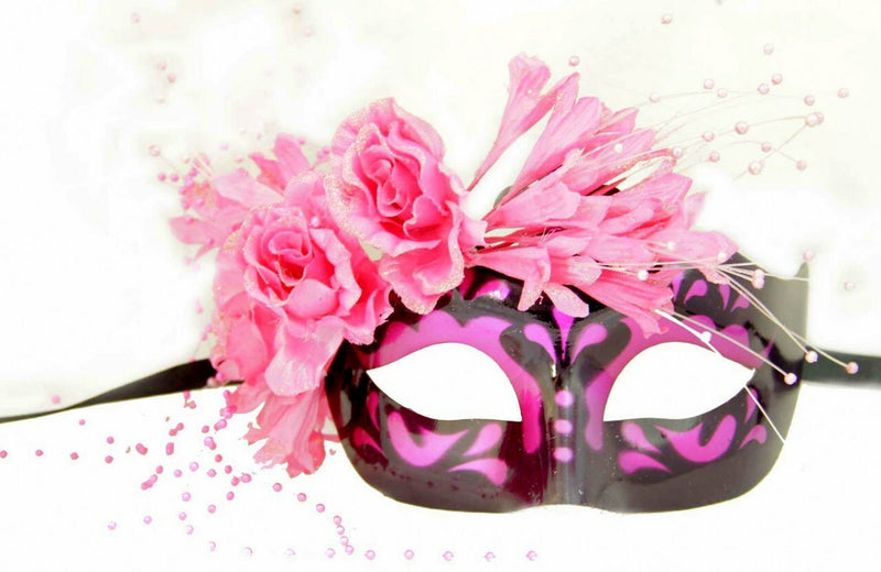 Zazzie Eye Mask Pink Black