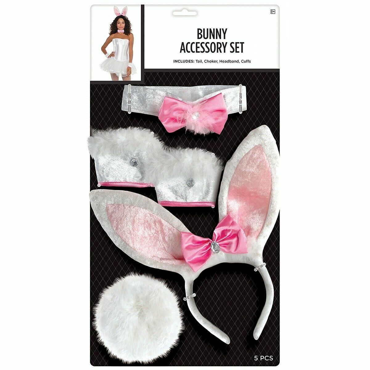 HMS Pink Bunny Costume Hat