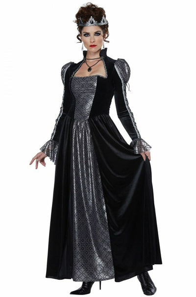 dark queen elizabeth womens adult costume