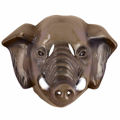 plastic elephant mask
