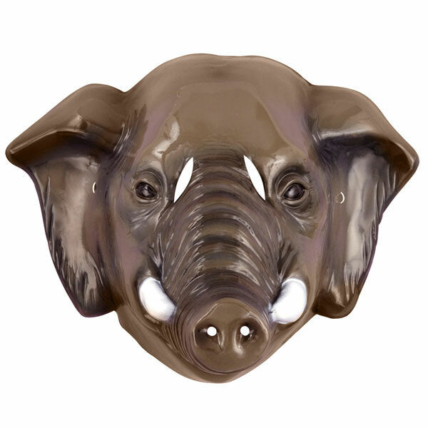 plastic elephant mask