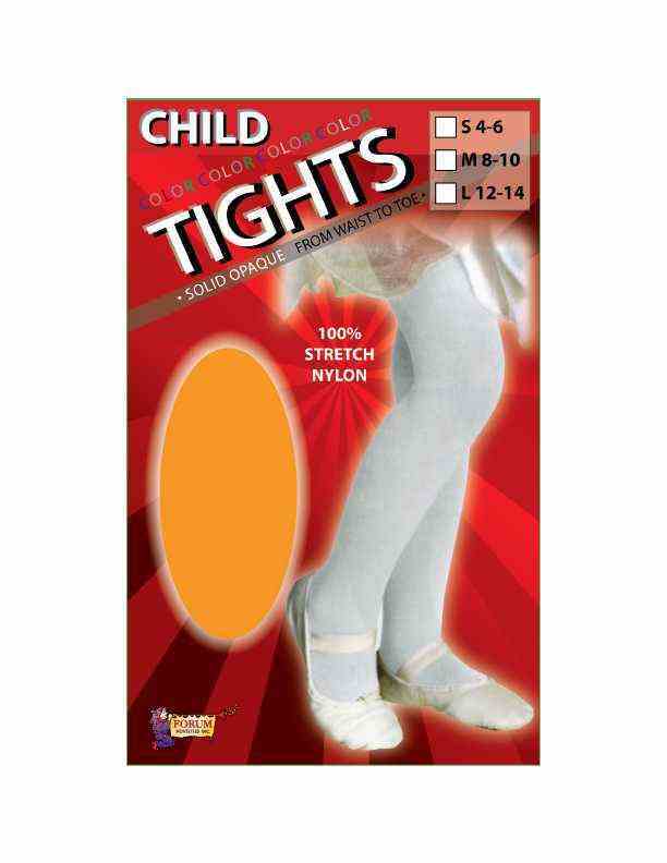 Child Tights - Orange