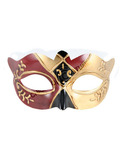 Antique Excalibur Mask-Red,Gold, and Black