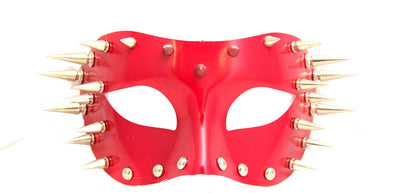 Tiburon Spike Eye Mask-Red