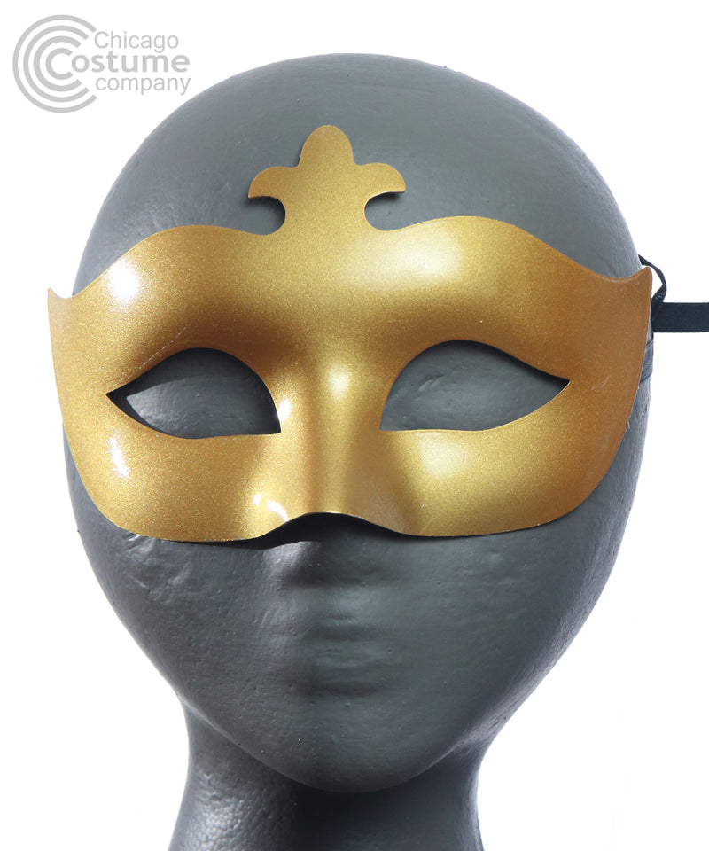 Gabrielle Fleur de Lis Eye Mask-Gold