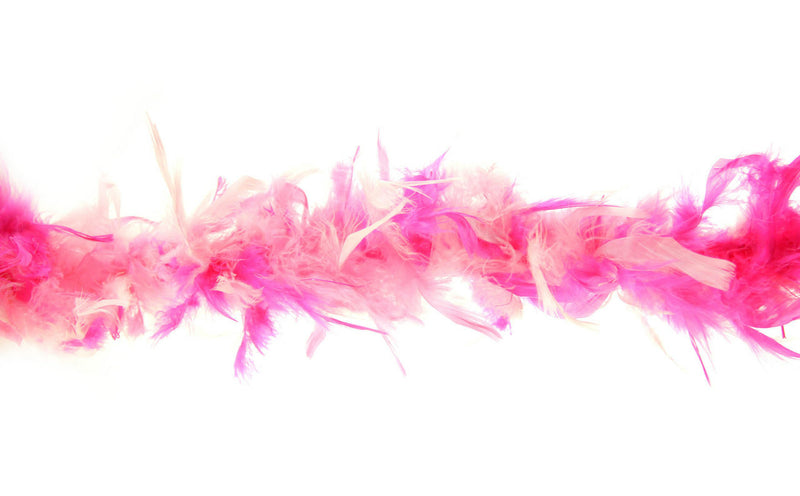 Chandelle Boa - Multi Pink