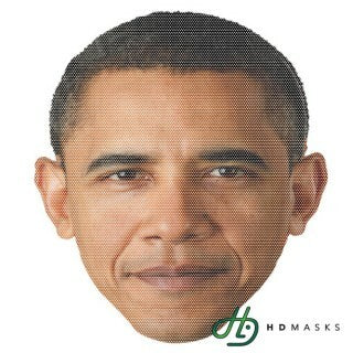 Barack Obama Printed Mesh Mask
