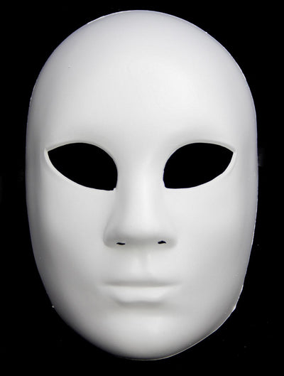 Full Face Mask -Glossy White