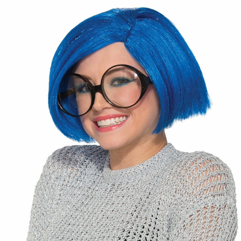 Blue Bobbie Adult Wig