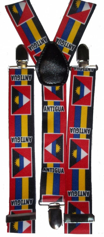 International Flag Suspenders Antigua