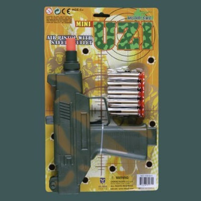 Camouflage Mini UZI Dart Gun