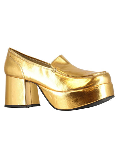 Mens Platform Daddio Shoes - Gold