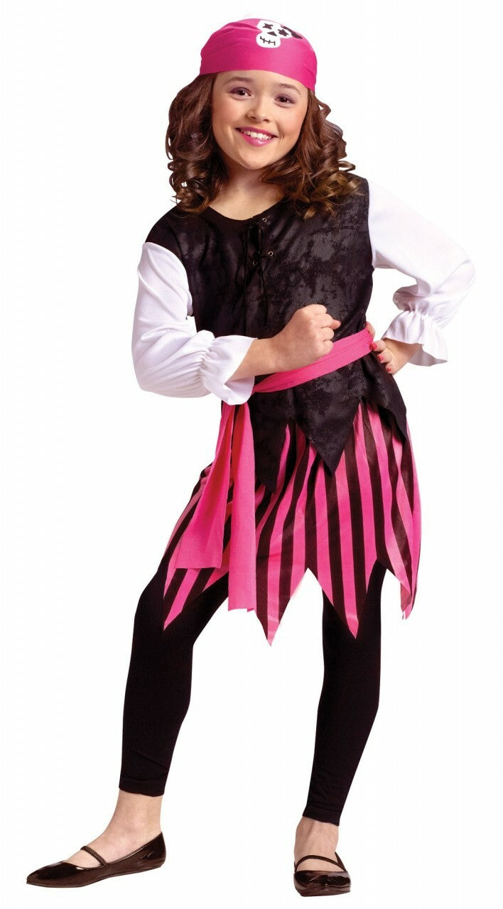 Child Caribbean Pirate Girl Costume