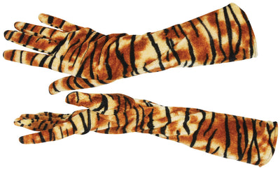 Tiger Print Gloves