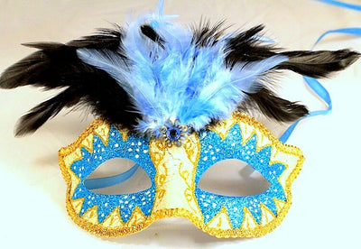 Festival Eye Mask blue