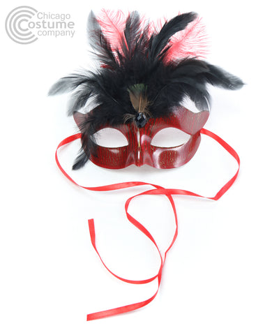 Aspen Eye Mask - Red