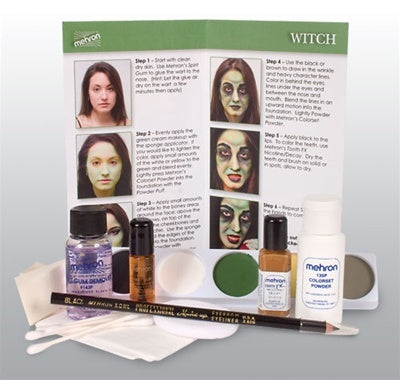 Mehron - Witch Makeup Kit