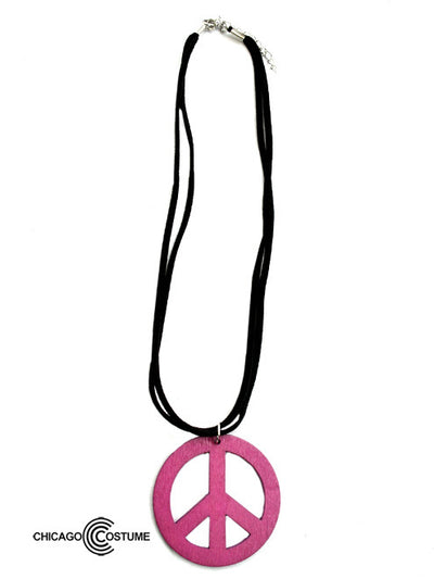 Peace Necklace-Magenta