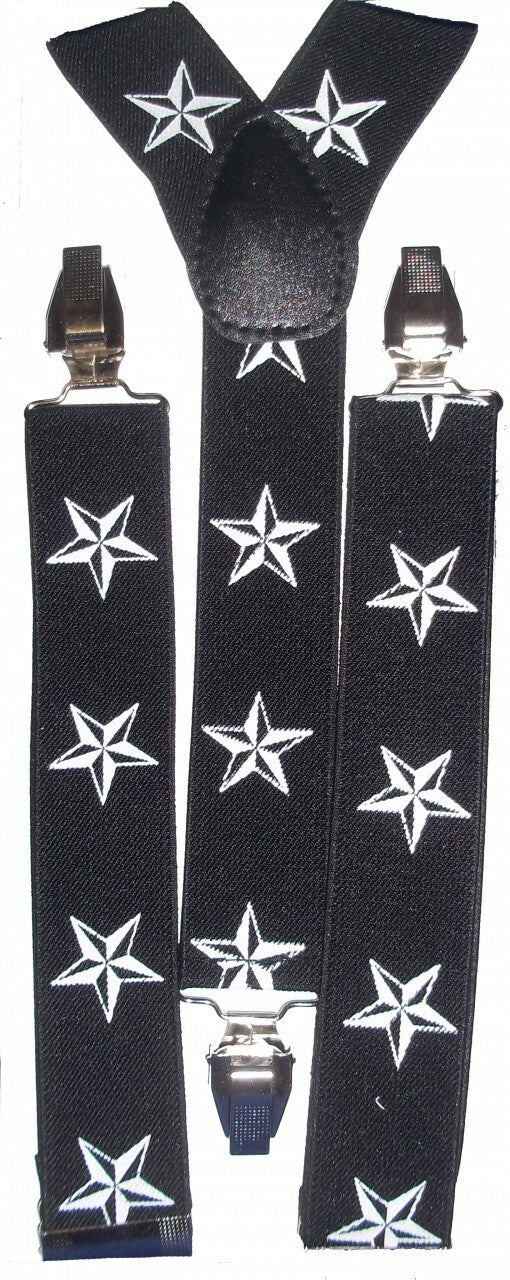 Black Star Suspenders