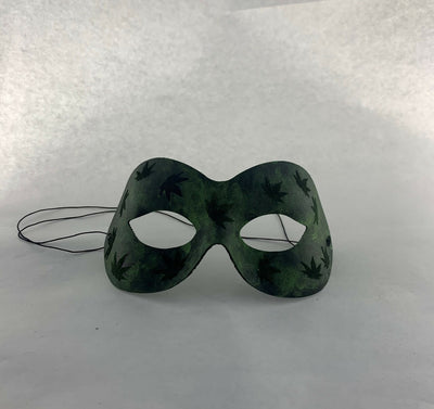 Weed marijuana masquerade mask