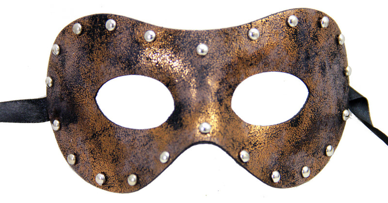 Soren Eye Mask with Studs-Bronze