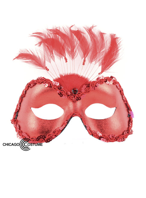 Torino Eye Mask- Red